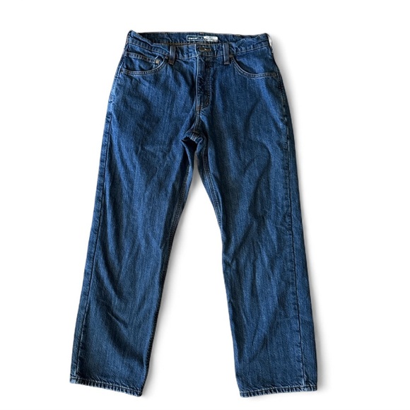 Carhartt Flannel Lined Relaxed Fit Jeans Size 32 x 30 - Picture 1 of 6
